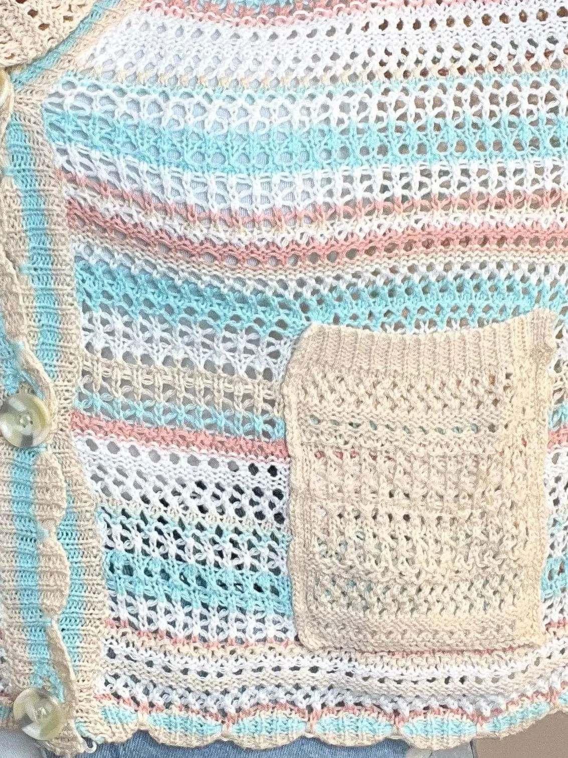 Lightweight Ocean Breeze Button Down Cardigan